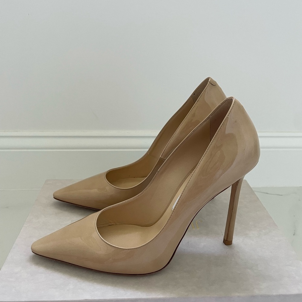 Romy 110 Patent Leather Pointed Toe Pump
